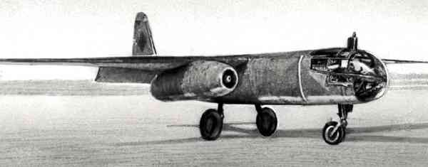 Реактивный бомбардировщик Ar.234.
