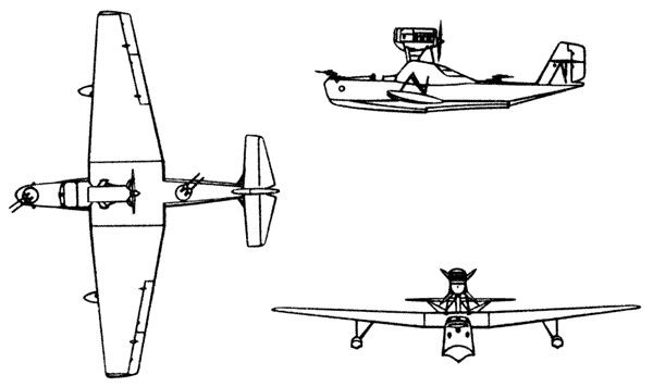 МБР-2 с ПД М-17.