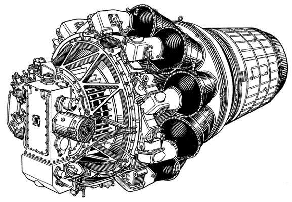 Двигатель ВК-1.