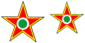 Опознавательные знаки военных самолётов (по состоянию на конец 1980‑х гг.). Венгрия.