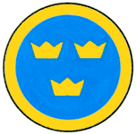 Опознавательные знаки военных самолётов (по состоянию на конец 1980‑х гг.). Швеция.