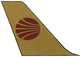 Логотип авиакомпании «Континентал эрлайнс».