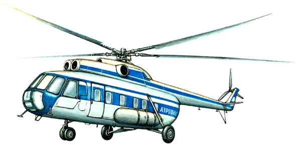 Многоцелевой вертолёт Ми‑8.