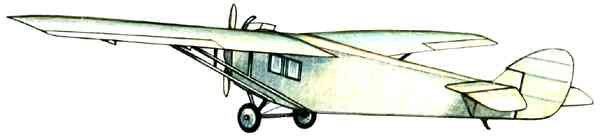 Пассажирский самолёт АК‑1 В. Л. Александрова и В. В. Калинина.