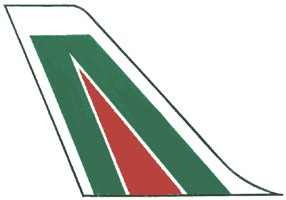 Логотип авиакомпании «Алиталия».