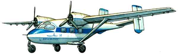 Пассажирский самолёт Ан‑14 «Пчёлка».
