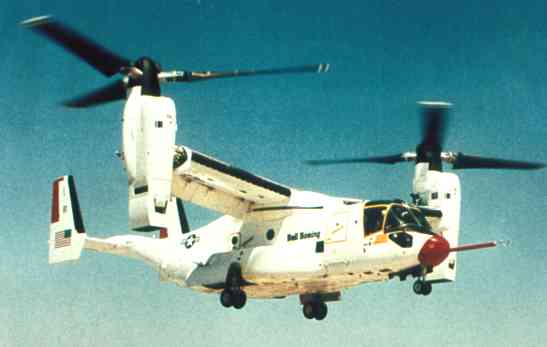 Многоцелевой самолёт вертикального взлёта и посадки V-22 «Оспри».