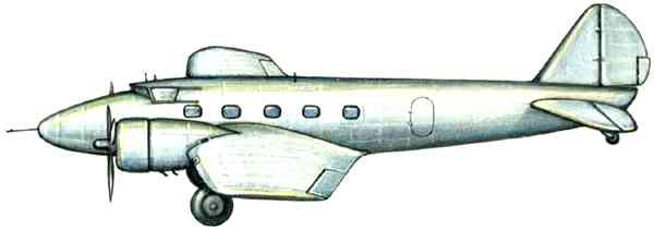 Пассажирский самолёт Боинг 247 (США).