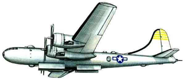 Бомбардировщик Боинг B‑29 «Суперфортресс» (США).