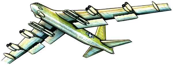 Бомбардировщик Боинг B‑52 «Стратофортресс» (США).