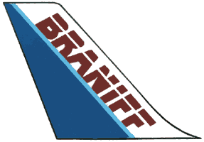 Логотип авиакомпании «Бранифф».