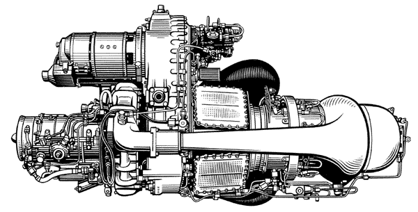 Двигатель ГТД-350.