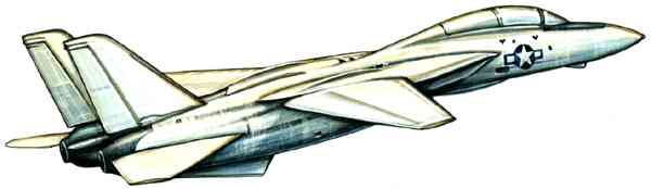 Истребитель Грумман F‑14 «Томкэт» (США).
