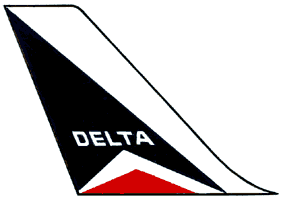 Логотип авиакомпании «Дельта Эр Лайнс».