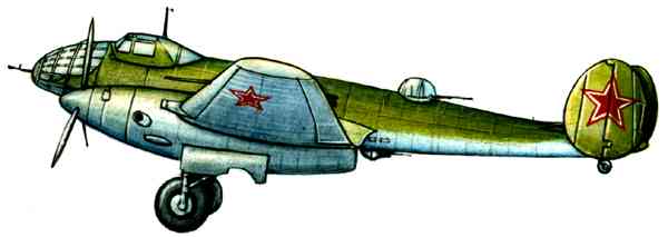 Бомбардировщик Ер‑2.