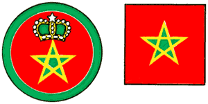 Опознавательные знаки военных самолётов (по состоянию на конец 1980‑х гг.). Марокко.