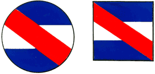 Опознавательные знаки военных самолётов (по состоянию на конец 1980‑х гг.). Уругвай.