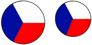 Опознавательные знаки военных самолётов (по состоянию на конец 1980‑х гг.). Чехословакия.