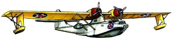 Летающая лодка Консолидейтед «Каталина» (США).