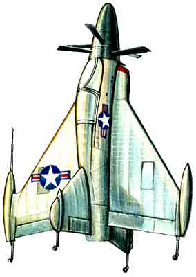 Экспериментальный самолёт вертикального взлёта и посадки Конвэр XFY‑1 (США).