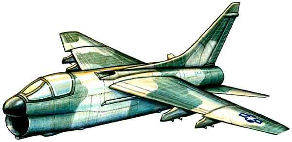Штурмовик Воут A‑7 «Корсар» II (США).