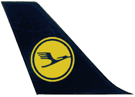 Логотип авиакомпании «Люфтганза».