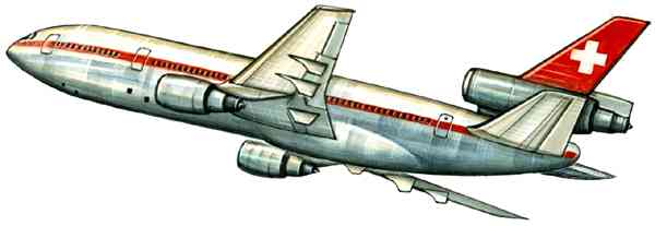 Пассажирский самолёт Макдоннелл-Дуглас DC‑10 (США).