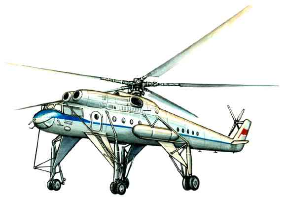 Транспортный вертолёт Ми‑10.