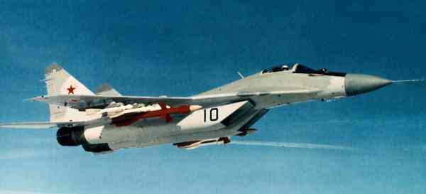 Истребитель МиГ-29.