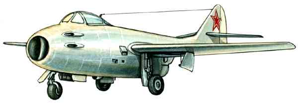 Истребитель МиГ‑9.