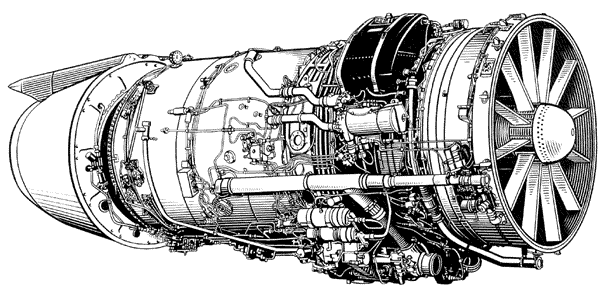 Турбореактивный двухконтурный двигатель НК-86.