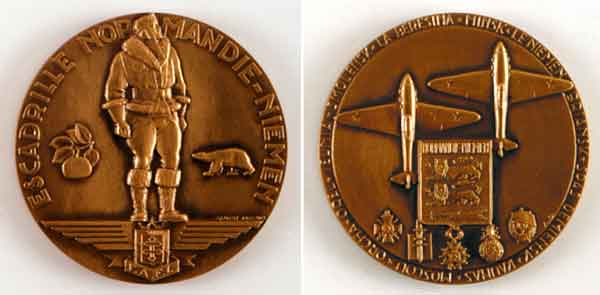 Памятная медаль полка «Нормандия—Неман».