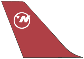 Логотип авиакомпании «Нортуэст Эрлайнс».