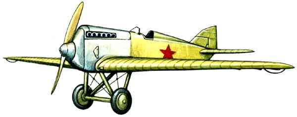 Истребитель И‑1 Н. Н. Поликарпова.