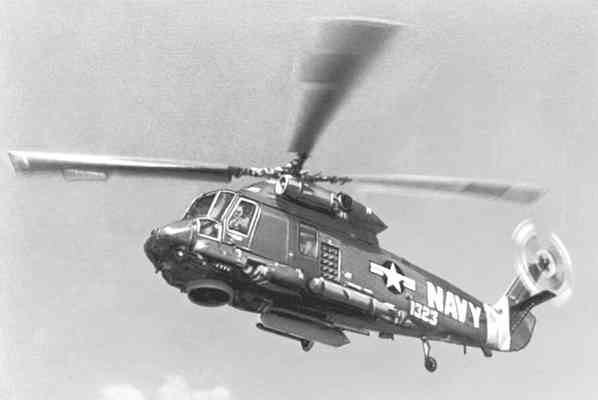 Противолодочный вертолёт Каман SH-2 (США).