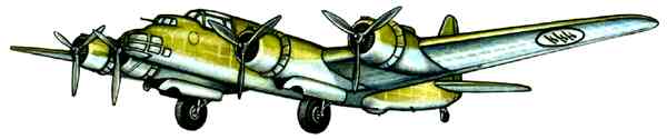 Бомбардировщик Пьяджо P.108 (Италия).