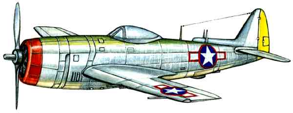 Истребитель Рипаблик P‑47 «Тандерболт» (США).