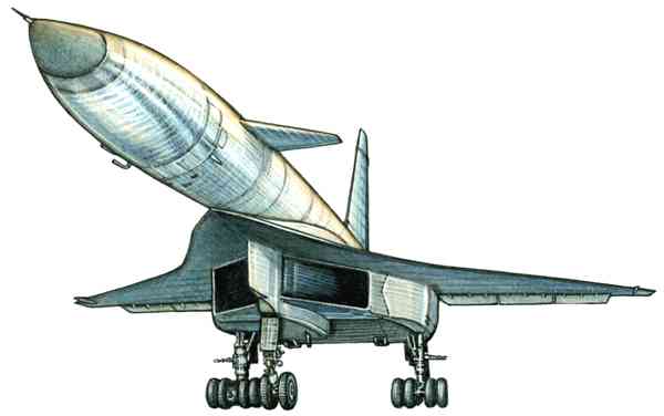 Экспериментальный самолёт Т‑4 П. О. Сухого.
