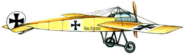 Истребитель Фоккер E.III (Германия).