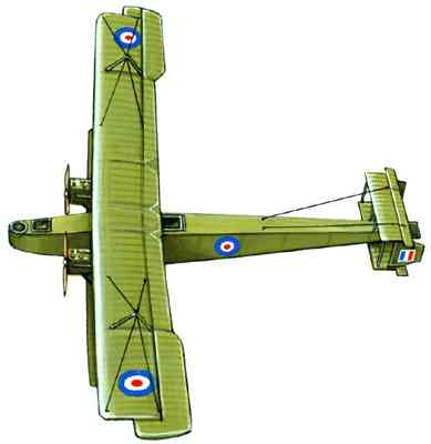 Бомбардировщик Хэндли Пейдж 0/400 (Великобритания).