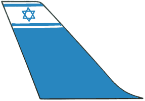 Логотип авиакомпании «Эл Ал».