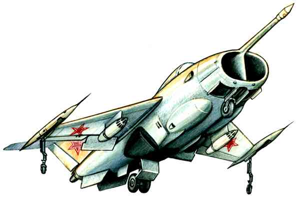 Самолёт вертикального взлёта и посадки Як‑36.
